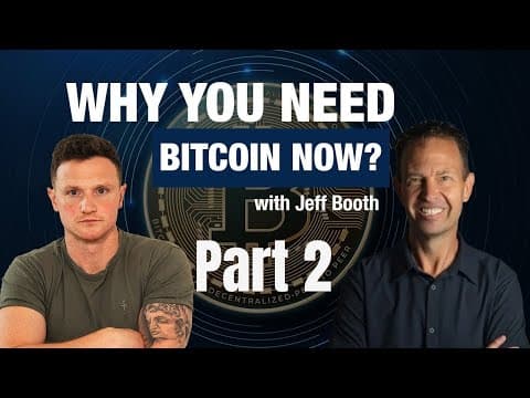 Deflation, Debt, and Bitcoin: Reclaiming Agency in a Broken System: w/ Jeff Booth